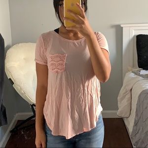 Pink tee